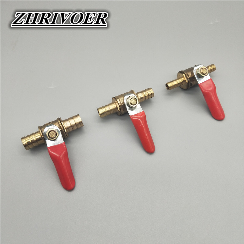 Spoke Nipple Brass - 6mm-12mm Tubo flessibile in linea Ottone