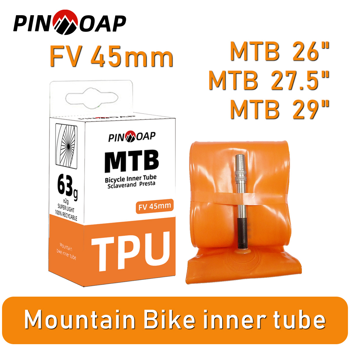 PINMOAP Camera d'aria per moun - Mountain Biking Tube recensione e prezzo