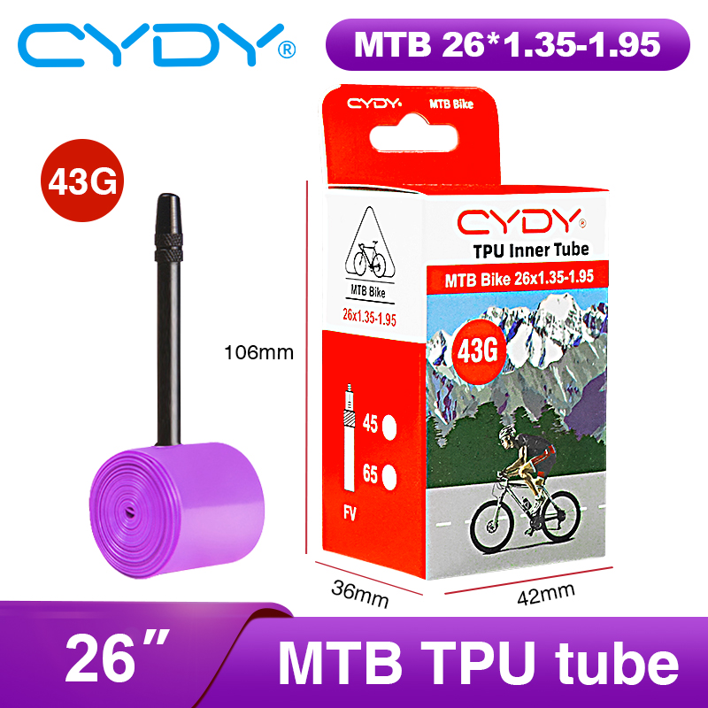 Camera d'aria CYDY in TPU da 4 - Mountain Biking Tube recensione e prezzo