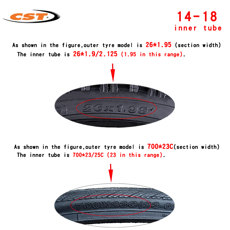 CST 20 pollici, camera d'aria  - Mountain Biking Tube recensione e prezzo